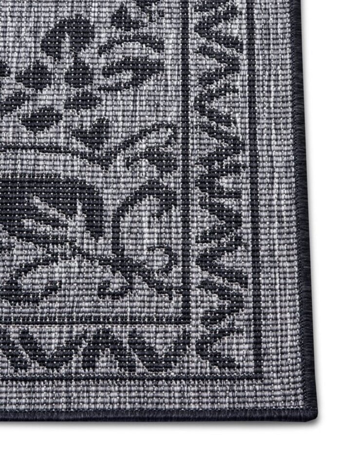 Binnen & Buitenkleed Omkeerbaar - Leyte Grijs/Antraciet Binnen & Buitenkleed Omkeerbaar - Leyte Grijs/Antraciet