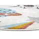 Rond Kindervloerkleed - Adventures Ruimte Crème/Multi Rond Kindervloerkleed - Adventures Ruimte Crème/Multi
