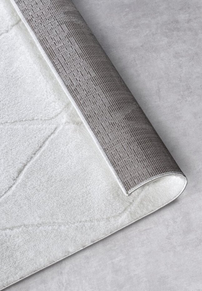 Elle Decoration - Gallery - Hoogpolig vloerkleed - Perrotin - Crème Wit