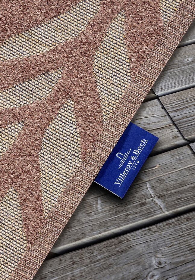 Binnen- en buitenkleed - Georgette Terracotta