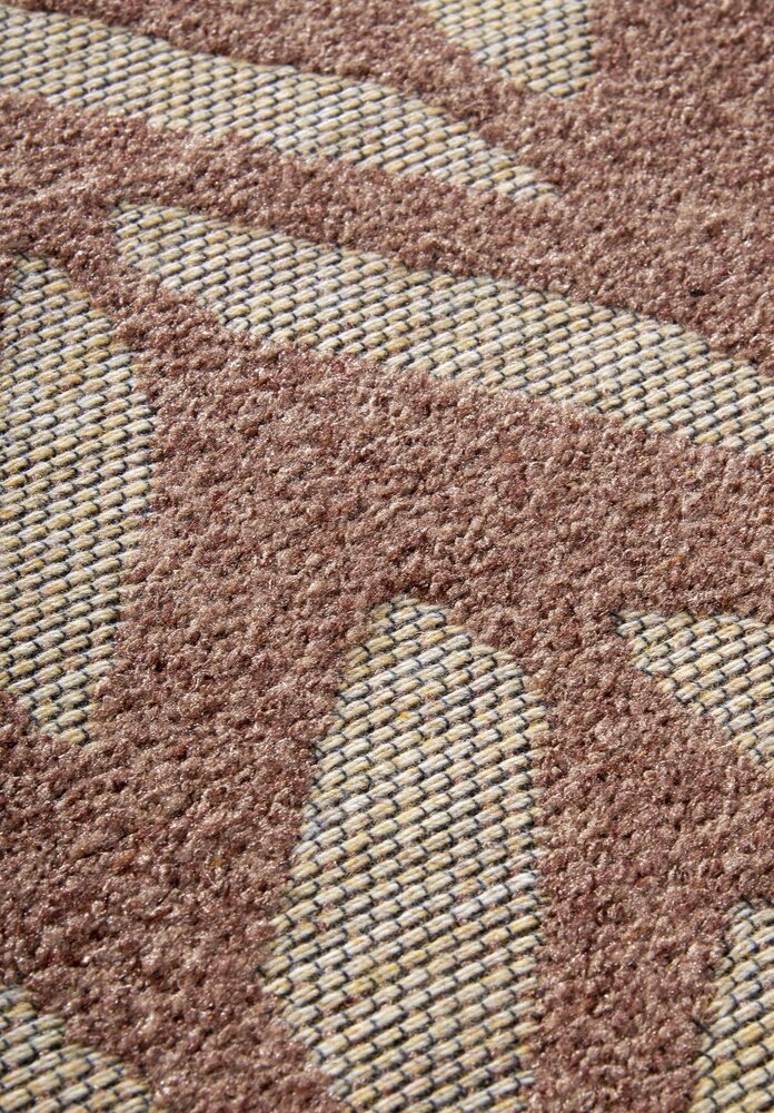 Binnen- en buitenkleed - Georgette Terracotta