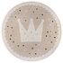 Kindervloerkleed - Adventures Kroon Beige/Crème Kindervloerkleed - Adventures Kroon Beige/Crème