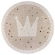 Kindervloerkleed - Adventures Kroon Beige/Crème Kindervloerkleed - Adventures Kroon Beige/Crème