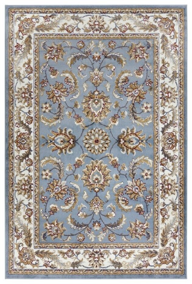 Klassiek vloerkleed - Reni Turquoise/Crème