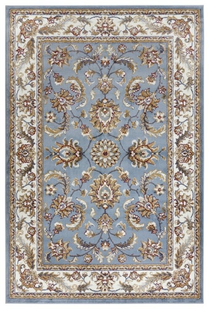 Klassiek vloerkleed - Reni Turquoise/Crème