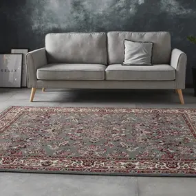 Klassiek vloerkleed - Oriental Grijs Klassiek vloerkleed - Oriental Grijs