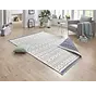 Binnen & Buitenkleed Omkeerbaar - Kuba Blauw/Crème