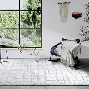 Elle Decoration Modern vloerkleed - Gallery Artistique Crème Elle Decoration Modern vloerkleed - Gallery Artistique Crème