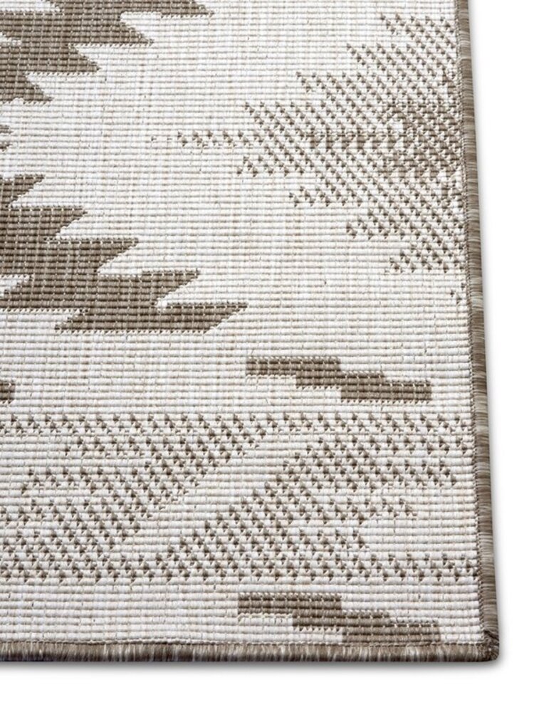 Binnen & Buitenkleed Omkeerbaar - Malibu Beige/Crème