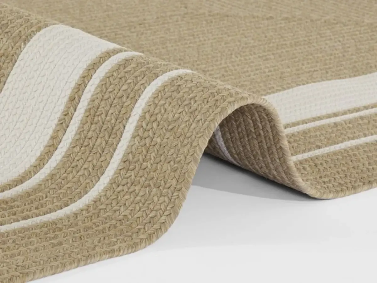 Binnen- En Buitenkleed - Trenzado Beige/Crème