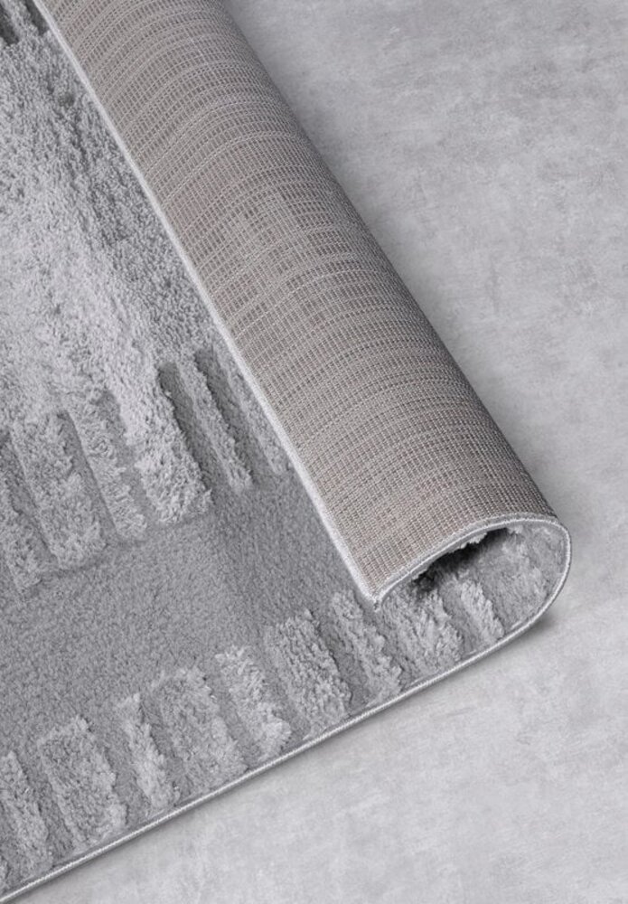 Japandi vloerkleed - Gallery Bartoux Grijs Japandi vloerkleed - Gallery Bartoux Grijs