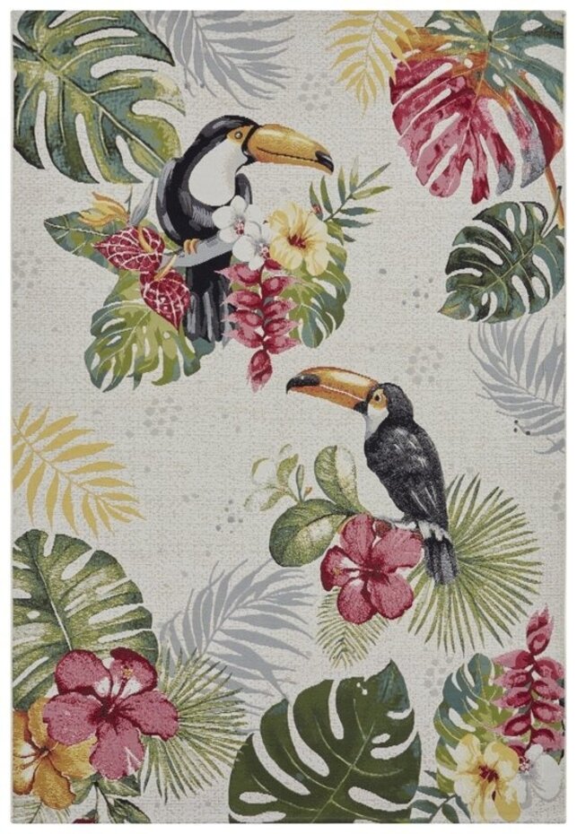 Binnen- En Buitenkleed - Tropical Multicolor