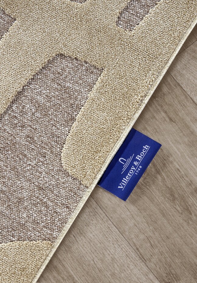 Villeroy & Boch - Laagpolig vloerkleed - Therese - Grijs / Beige