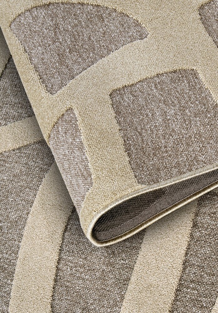 Villeroy & Boch - Laagpolig vloerkleed - Therese - Grijs / Beige Villeroy & Boch - Laagpolig vloerkleed - Therese - Grijs / Beige