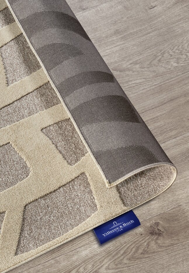Villeroy & Boch - Laagpolig vloerkleed - Therese - Grijs / Beige