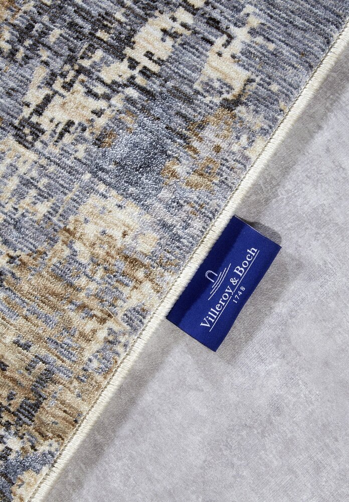 Villeroy & Boch - Vintage Laagpolig vloerkleed - Joseph - Blauw / Crème