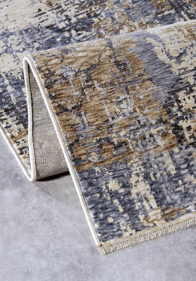 Villeroy & Boch - Vintage Laagpolig vloerkleed - Joseph - Blauw / Crème