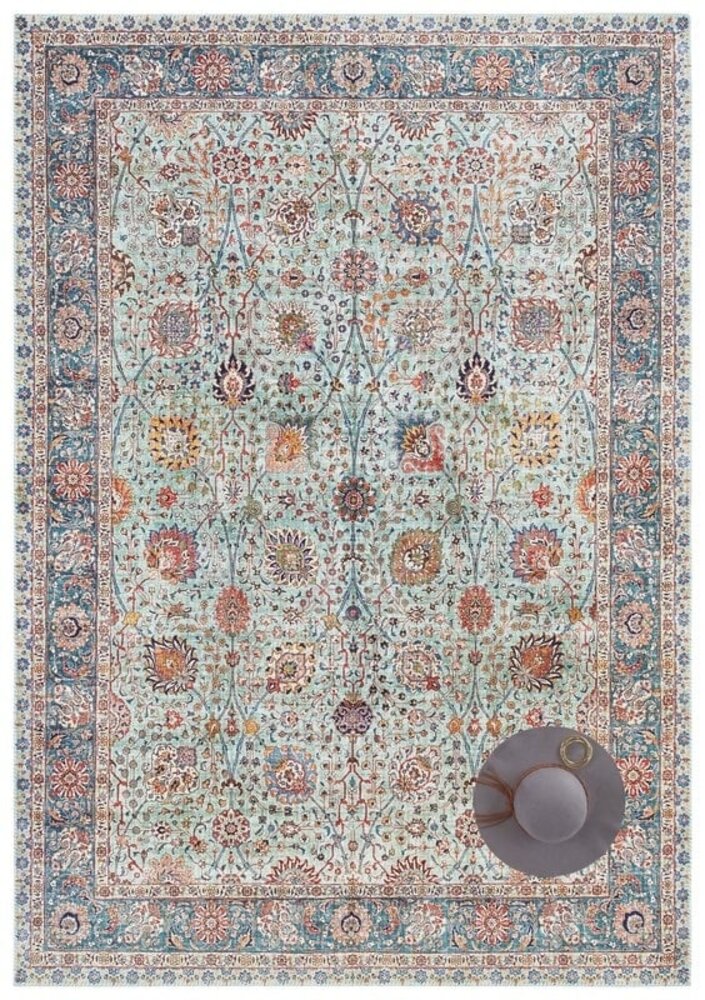 Elle Decoration - Klassieke vloerkleed - Mahal - Jade Elle Decoration - Klassieke vloerkleed - Mahal - Jade