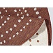 Rond Binnen & Buiten vloerkleed - Bali Terracotta/Crème Omkeerbaar Rond Binnen & Buiten vloerkleed - Bali Terracotta/Crème Omkeerbaar