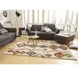 Hoogpolig vloerkleed - Nomadic Bohemian Crème/Multi