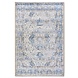 Vintage binnen- en buitenkleed - Rene Blauw/Crème Vintage binnen- en buitenkleed - Rene Blauw/Crème