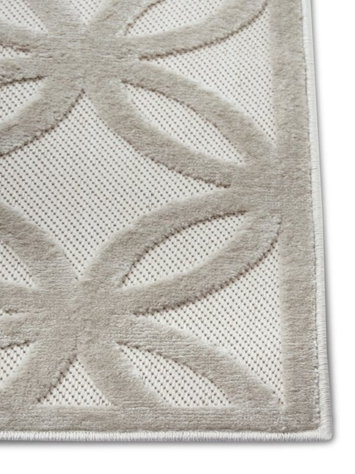 Modern vloerkleed - Cirkel Crème/Beige