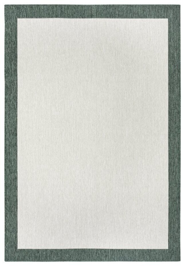 Binnen & Buiten Omkeerbaar vloerkleed - Panama Groen/Crème