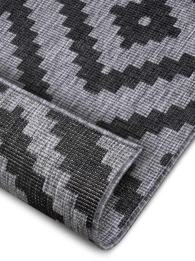 Binnen & Buiten Omkeerbaar vloerkleed - Malta Grijs Binnen & Buiten Omkeerbaar vloerkleed - Malta Grijs