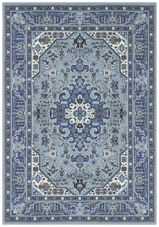 Klassiek vloerkleed - Laagpolig - Isfahan - Blauw