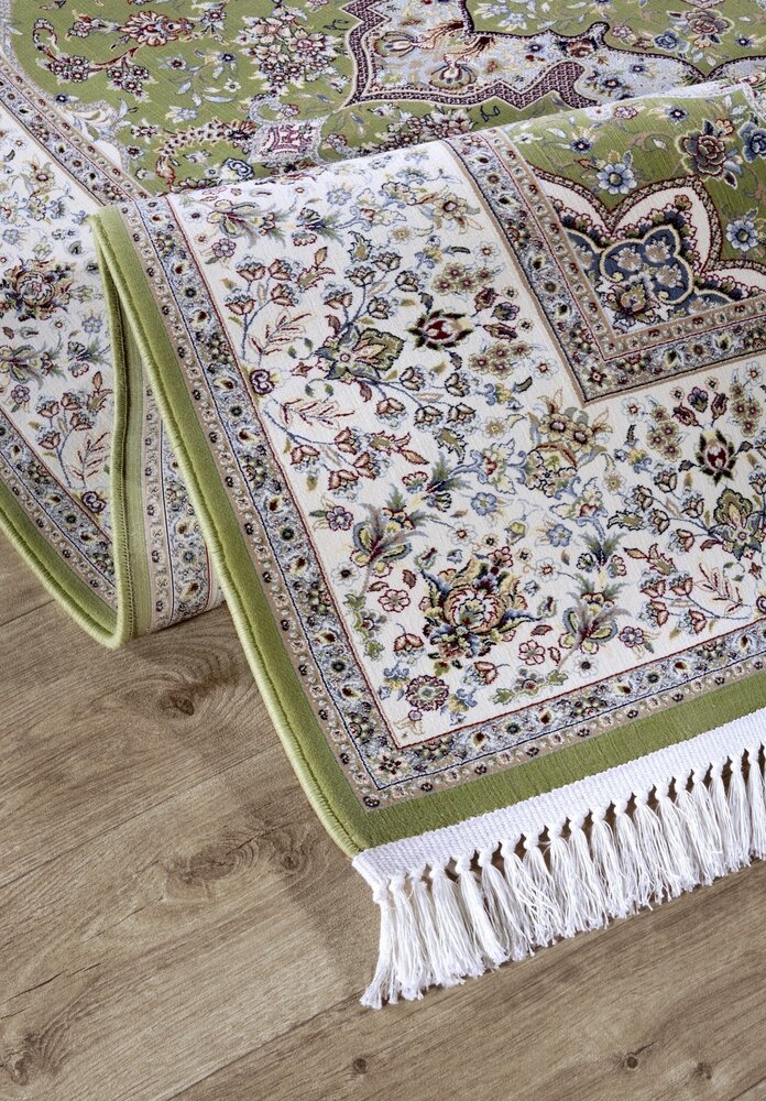 Villeroy & Boch - Klassiek Laagpolig vloerkleed - Etienne - Groen / Crème