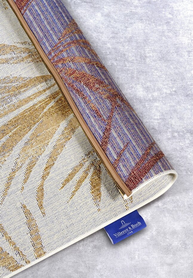 Modern binnen- en buitenkleed - Charles Crème/Goud Modern binnen- en buitenkleed - Charles Crème/Goud