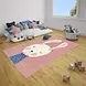 Kindervloerkleed - Konijn Polly Roze Kindervloerkleed - Konijn Polly Roze