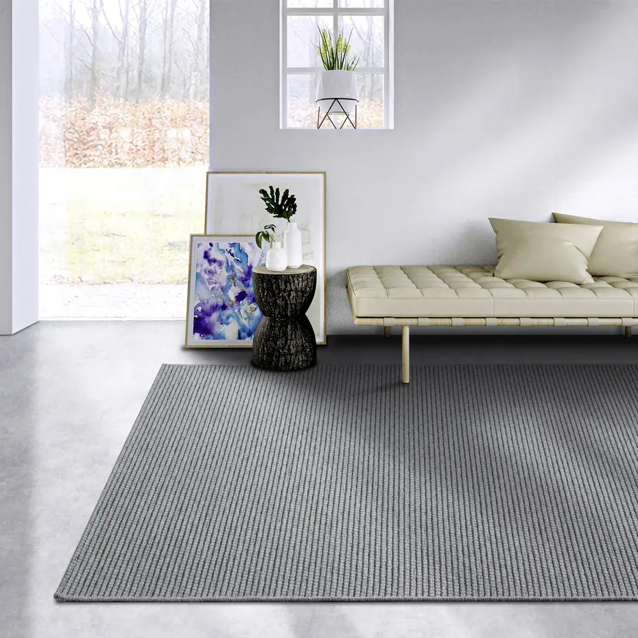 Villeroy & Boch - Wol vloerkleed - Charles - Nature - Beige / Grijs Villeroy & Boch - Wol vloerkleed - Charles - Nature - Beige / Grijs