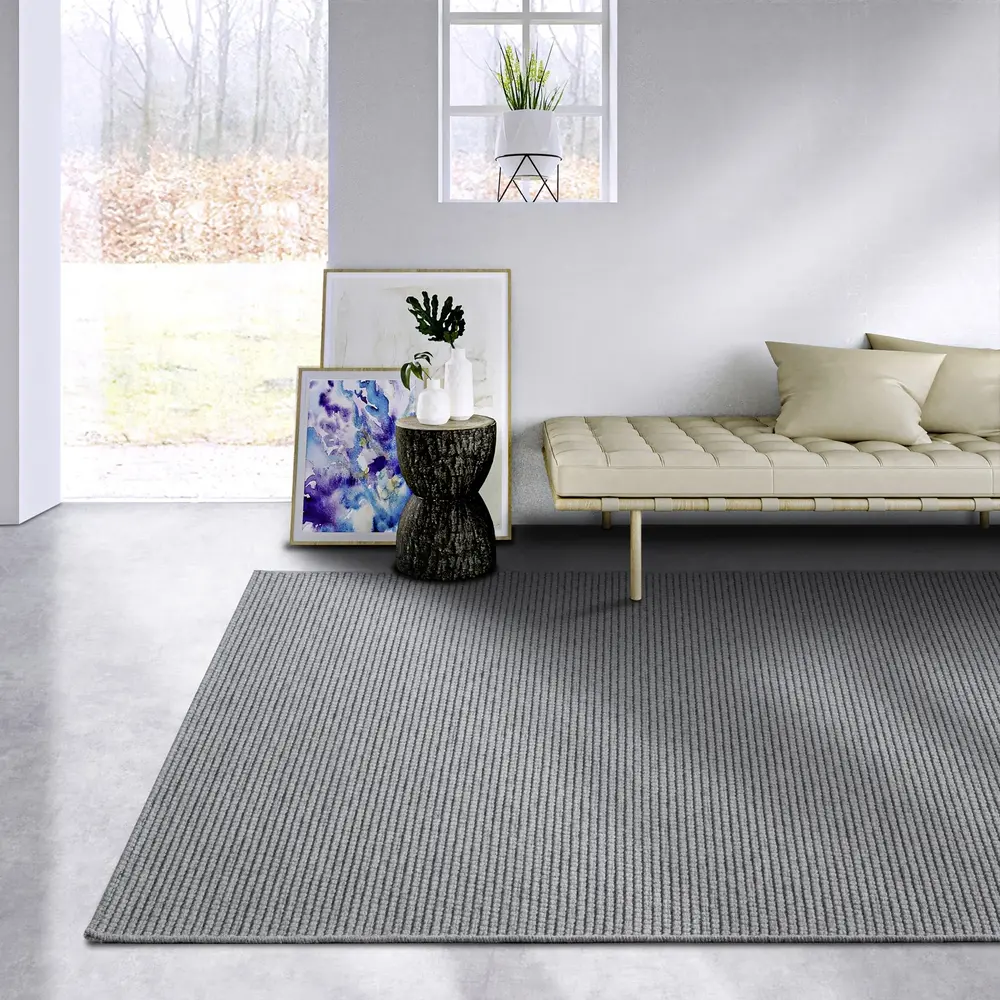 Villeroy & Boch - Wol vloerkleed - Charles - Nature - Beige / Grijs Villeroy & Boch - Wol vloerkleed - Charles - Nature - Beige / Grijs