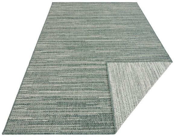 Elle Decoration - Binnen & Buitenkleed - Omkeerbaar - Gemini - Gemeleerd - Groen