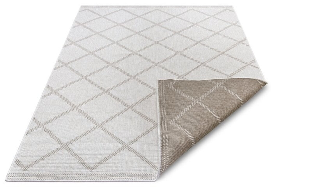 Binnen & Buitenkleed Omkeerbaar - Corsica Beige/Crème