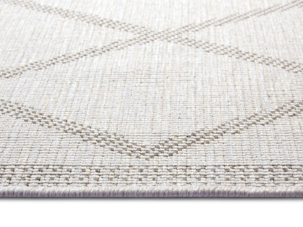 Binnen & Buitenkleed Omkeerbaar - Corsica Beige/Crème