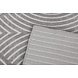 Japandi vloerkleed - Laagpolig - Viscose - Grijs Japandi vloerkleed - Laagpolig - Viscose - Grijs