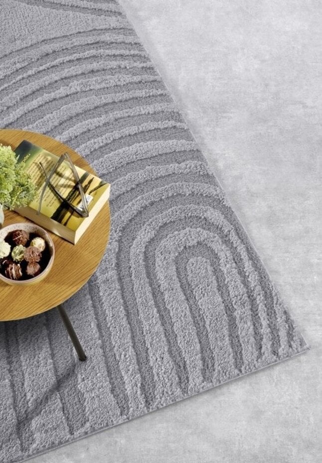 Japandi vloerkleed - Gallery Pigment Grijs