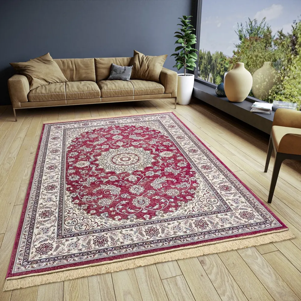 Klassiek vloerkleed - Almas - Rood Klassiek vloerkleed - Almas - Rood