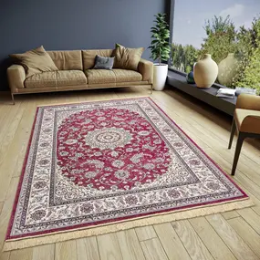 Klassiek vloerkleed - Almas - Rood