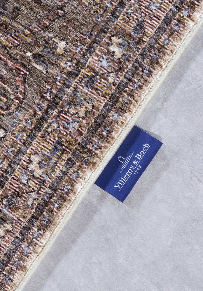 Villeroy & Boch - Klassiek Laagpolig vloerkleed - Renata - Rood / Multi Villeroy & Boch - Klassiek Laagpolig vloerkleed - Renata - Rood / Multi