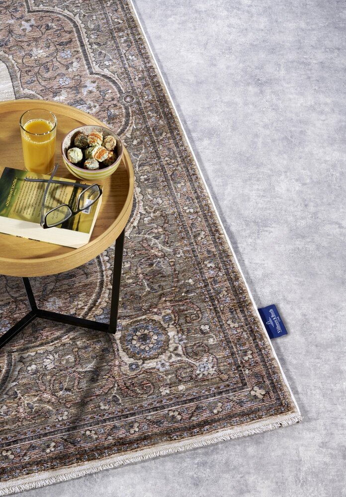 Villeroy & Boch - Klassiek Laagpolig vloerkleed - Renata - Rood / Multi Villeroy & Boch - Klassiek Laagpolig vloerkleed - Renata - Rood / Multi