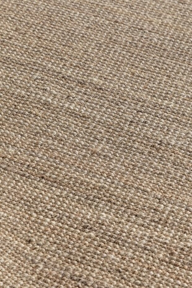 Handgeweven Jute vloerkleed - Bouclé Jaipur Taupe