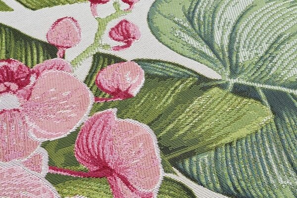 Binnen- En Buitenkleed - Tropical Groen/Roze