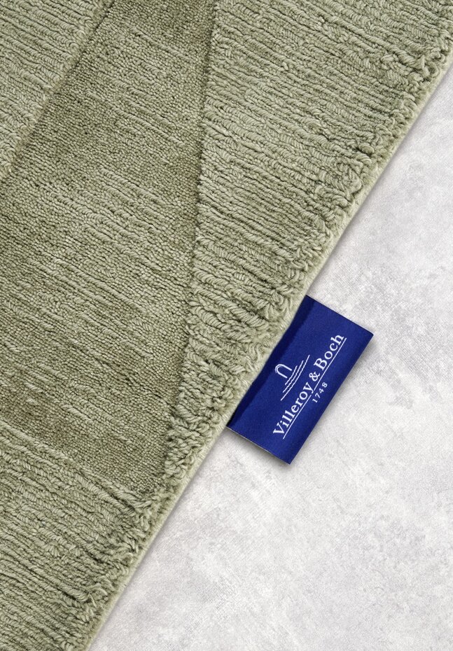 Wollen vloerkleed - Ursule Groen Wollen vloerkleed - Ursule Groen