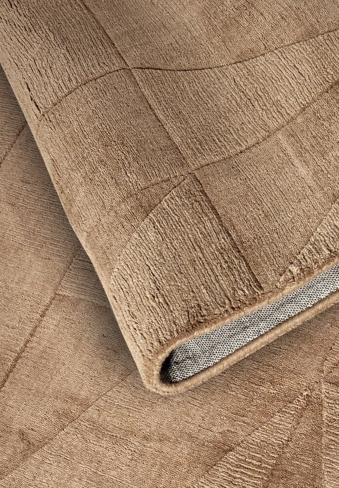 Wollen vloerkleed - Ursule Terracotta Wollen vloerkleed - Ursule Terracotta