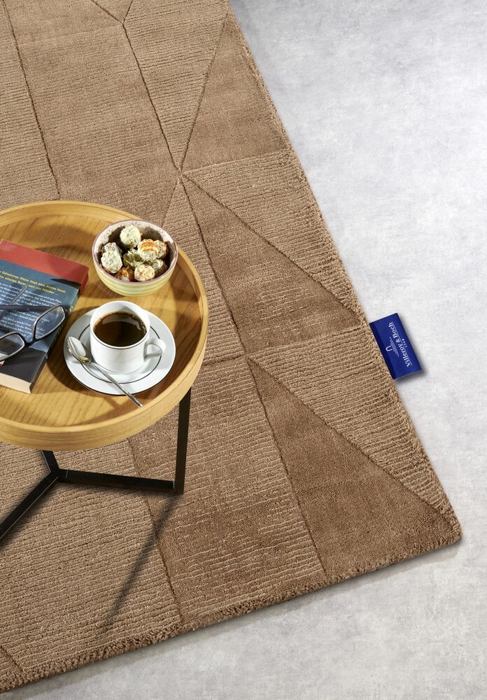 Wollen vloerkleed - Ursule Terracotta Wollen vloerkleed - Ursule Terracotta