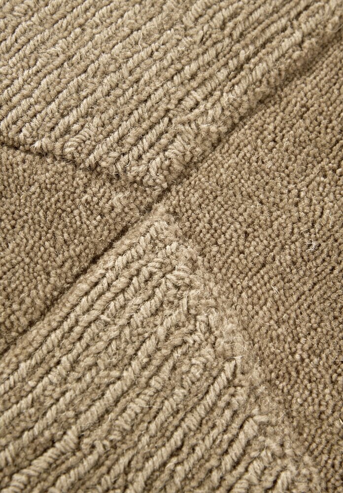 Wollen vloerkleed - Ursule Beige Wollen vloerkleed - Ursule Beige