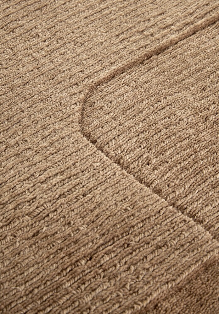 Wollen vloerkleed - Charlotte Terracotta Wollen vloerkleed - Charlotte Terracotta